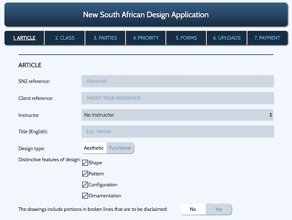 GlobalIPCo Design Management System design application