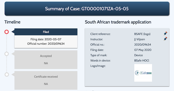 GlobalIPCo Trademark Management System Example