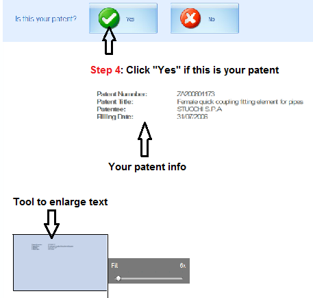 Patent details