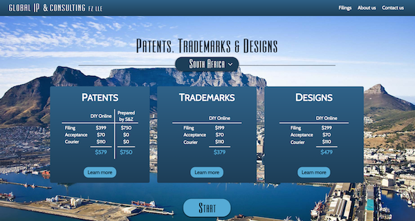 South African provisional patent