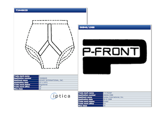 Jockey y-front trade mark