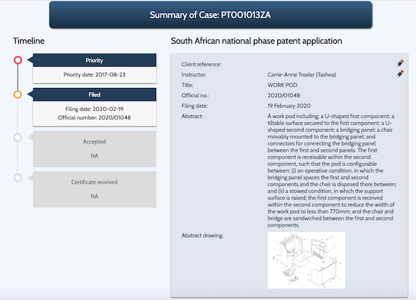 GlobalIPCo Patent Management System Dashboard